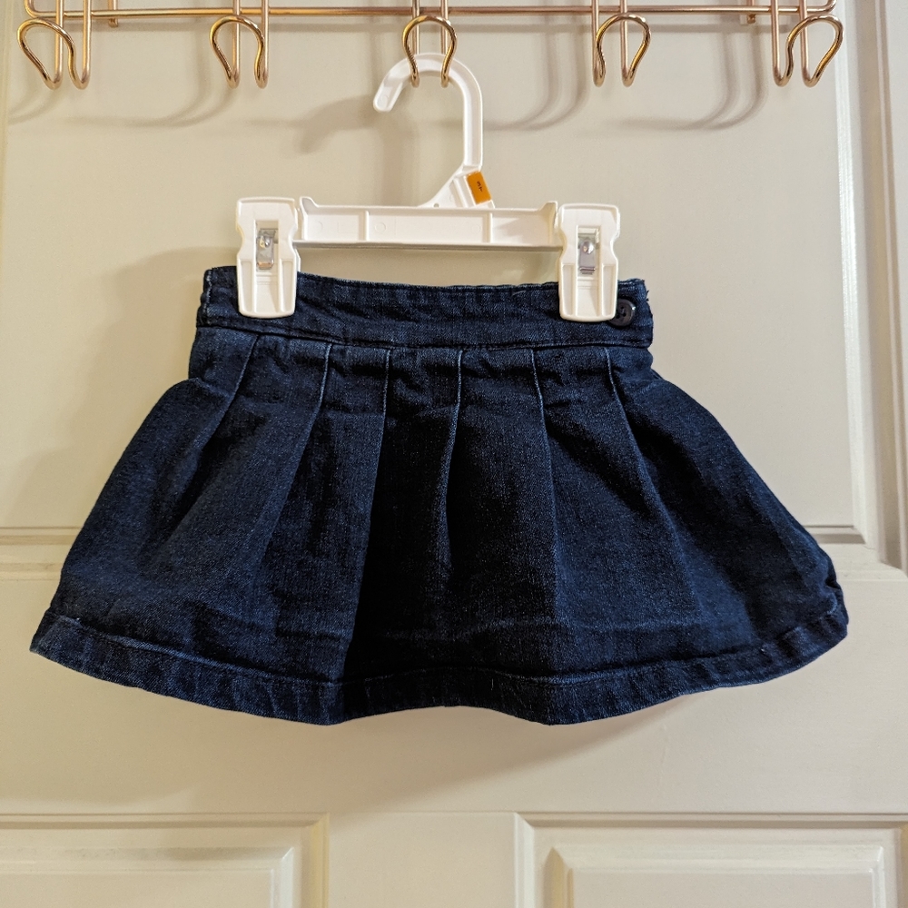 Denim skirt skort 18 months